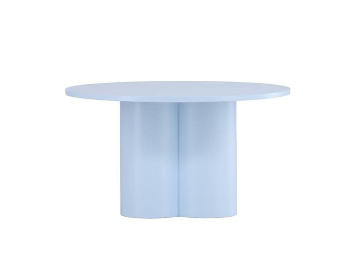 Olivia Table Basse Ø80 Cm Bleu.