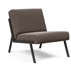 INNOVATION LIVING Sessel Vikko Stoff Grau Taupe