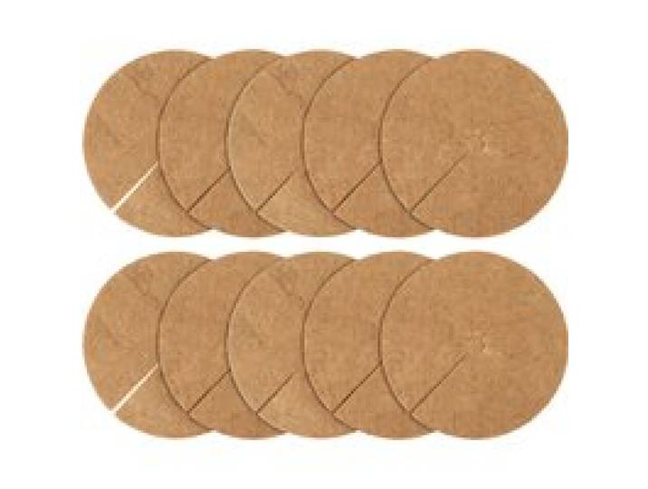 PARKSIDE® Lot de 10 disques de coco (Rond)