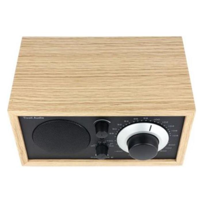 Tivoli Audio Model One Bluetooth -pÃ¶ytäradio, tammi/musta (AM, FM, Bluetooth) (TIVM1BTOBB)