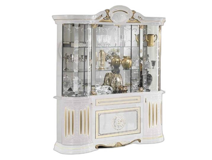 Xlmoebel Vitrine Luxus Anrichte im modernen italienischen Stil aus Holz (1-St., Vitrine) Hergestellt in Europa