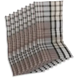 GO-DE Textil Sessel-Auflage 8er Set