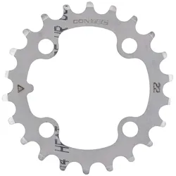 CONTEC Kettenblatt C.DRIVE 22 Zähne silber