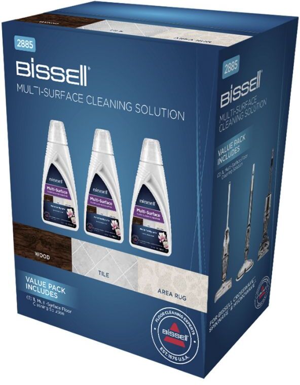 bissell 2885 Detergente Multisuperficie 1 Litro Confezione Da 3 Bottiglie - 2885