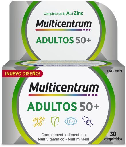 Multicentrum Adults 50+ 30 Tablets
