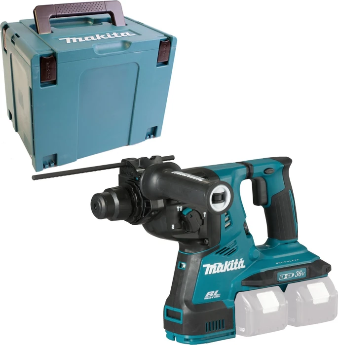 makita DHR280ZJ Akku-Kombihammer 2x 18,0 V, ohne Akku