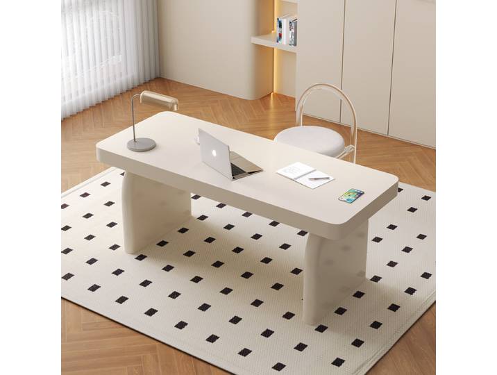 120 140 160 180 cm moderne Style crème ordinateur salle de mouvement bureaux table de bureau pliante bureau de jeu meubles de bureau tables