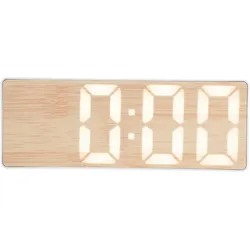 Karlsson, Wecker, Wecker Bondone Flat LED weiss