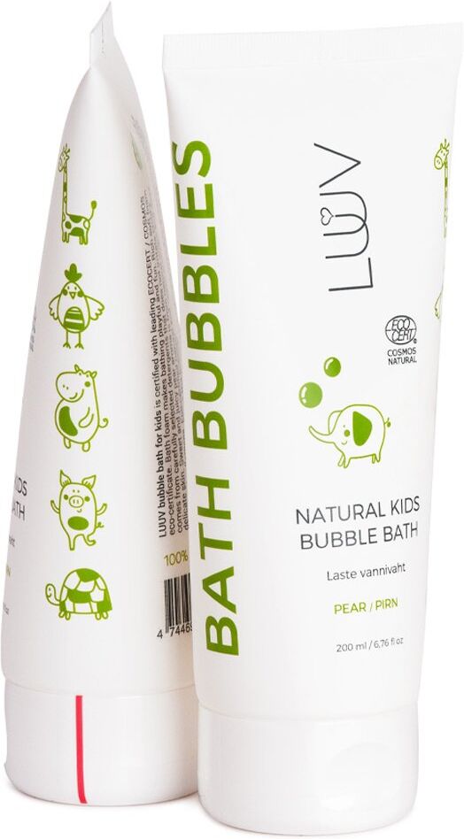 LUUV Kids Pear Natural Bubble Bath 200ml
