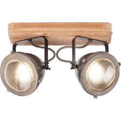 Brilliant  Carmen  Wood  Spotbalken  2flg  burned  steel/holz