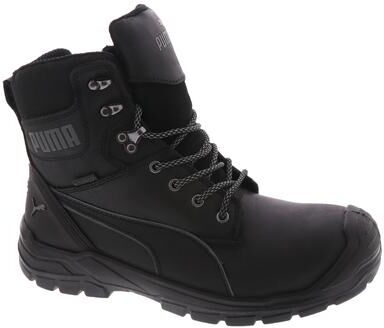 Puma Safety Conquest CTX 7"" EH Composite Toe - Mens 13 Black Boot Medium"