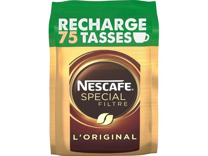 NESCAFÉ Café soluble spécial filtre original, 150 g (recharge)