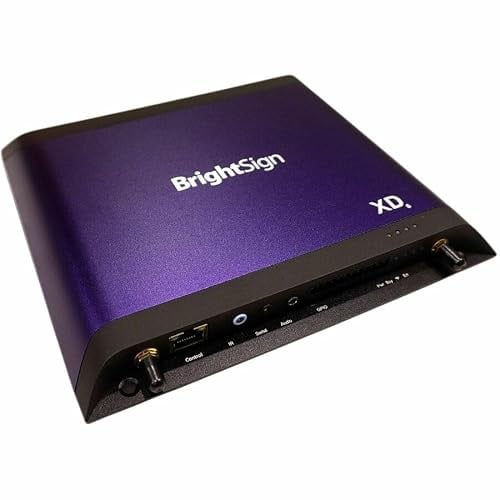 BrightSign XD236-4K speler met PoE+, audio en opslag