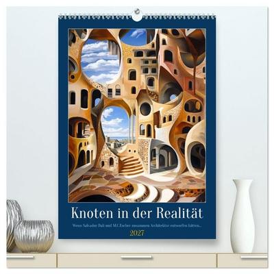 Knoten in der Realität (hochwertiger Premium Wandkalender 2027 DIN A2 hoch), Kunstdruck in Hochglanz