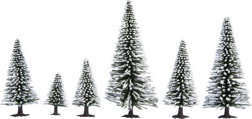 NOCH Hobby 26828 Baumpackung Schneetanne 50 bis 140mm Schnee-Weiß 25St.