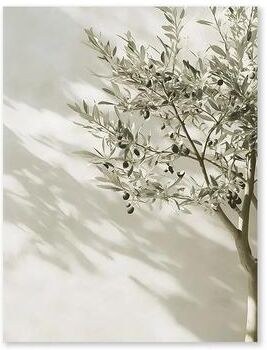 Inspire Essentials Mediterranean Olive Tree Landscape Wall Art Canvas Print 2 50x70cm Unframed