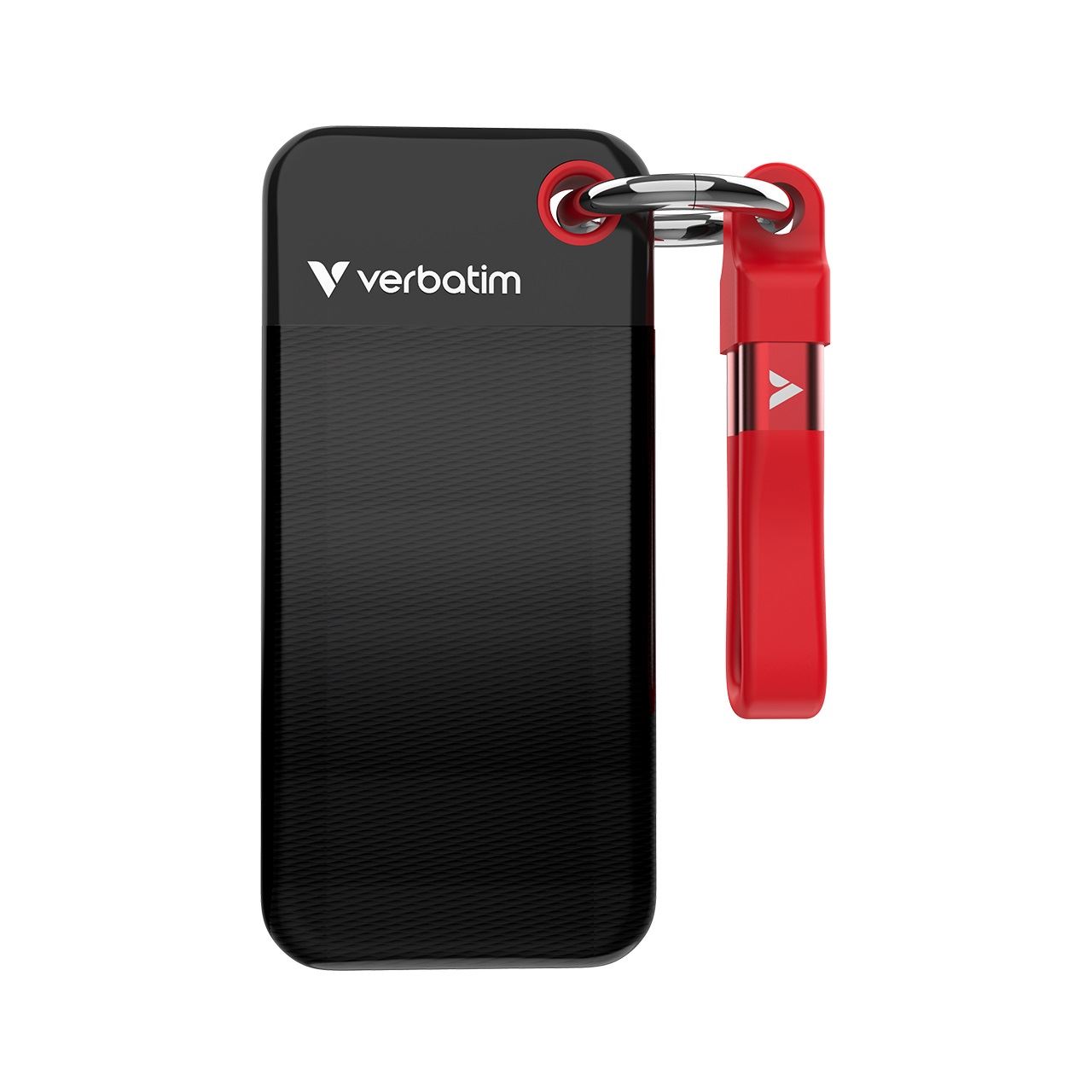 2TB Verbatim Pocket schwarz/rot Extern USB 3.2 (32196)