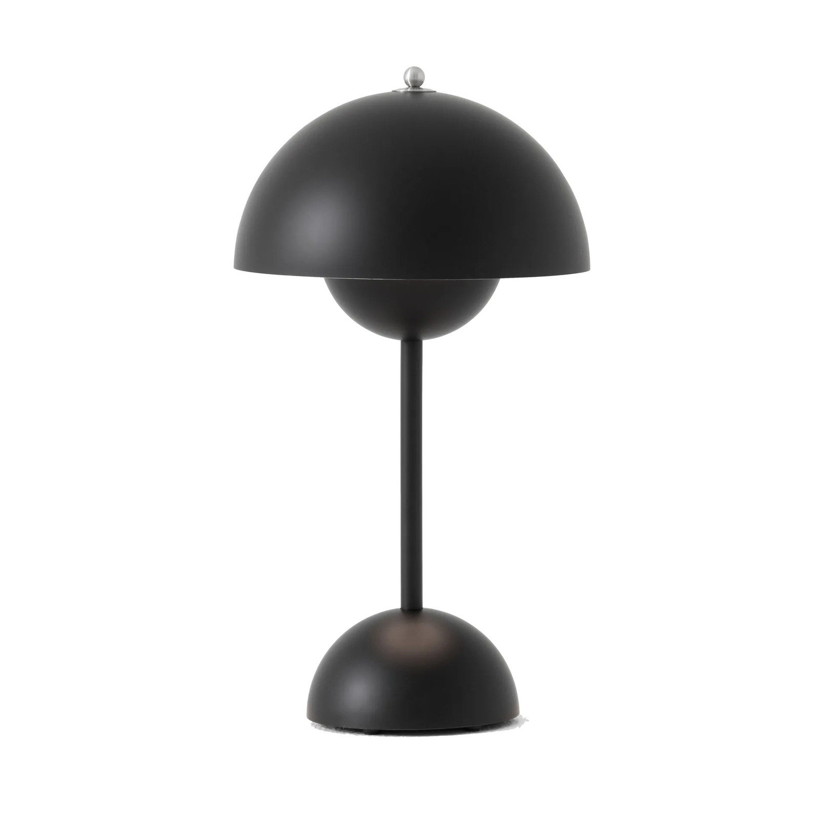 &Tradition Flowerpot VP9 LED draagbare tafellamp - Matzwart