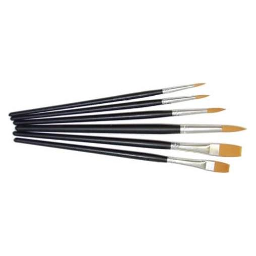 Neutral Pinsel-Set Grösse 2, 4, 6, 8, 10, 12, 6-teilig (3102423)