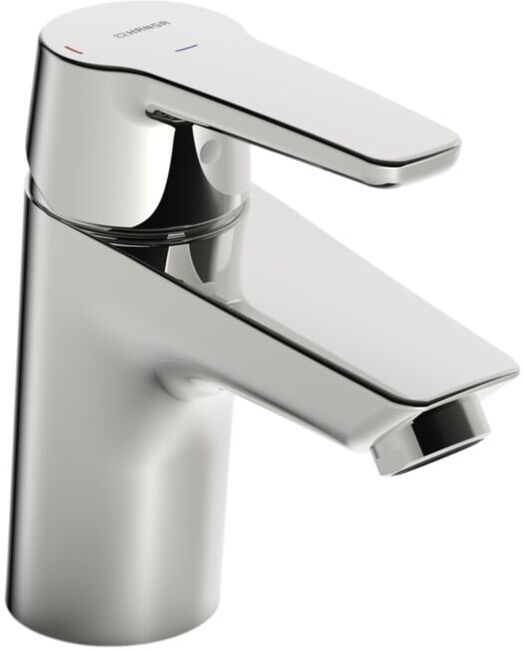 Hansa Mitigeur monocommande HANSAPOLO Eco sans garniture de vidage, saillie 103 mm, chrome (5142229300066)