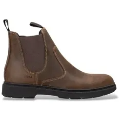 BOSS für Herren. 50574168 Ferling Stiefeletten dunkelbraun (42), Leder, Wohnung, Keine, Klassisch