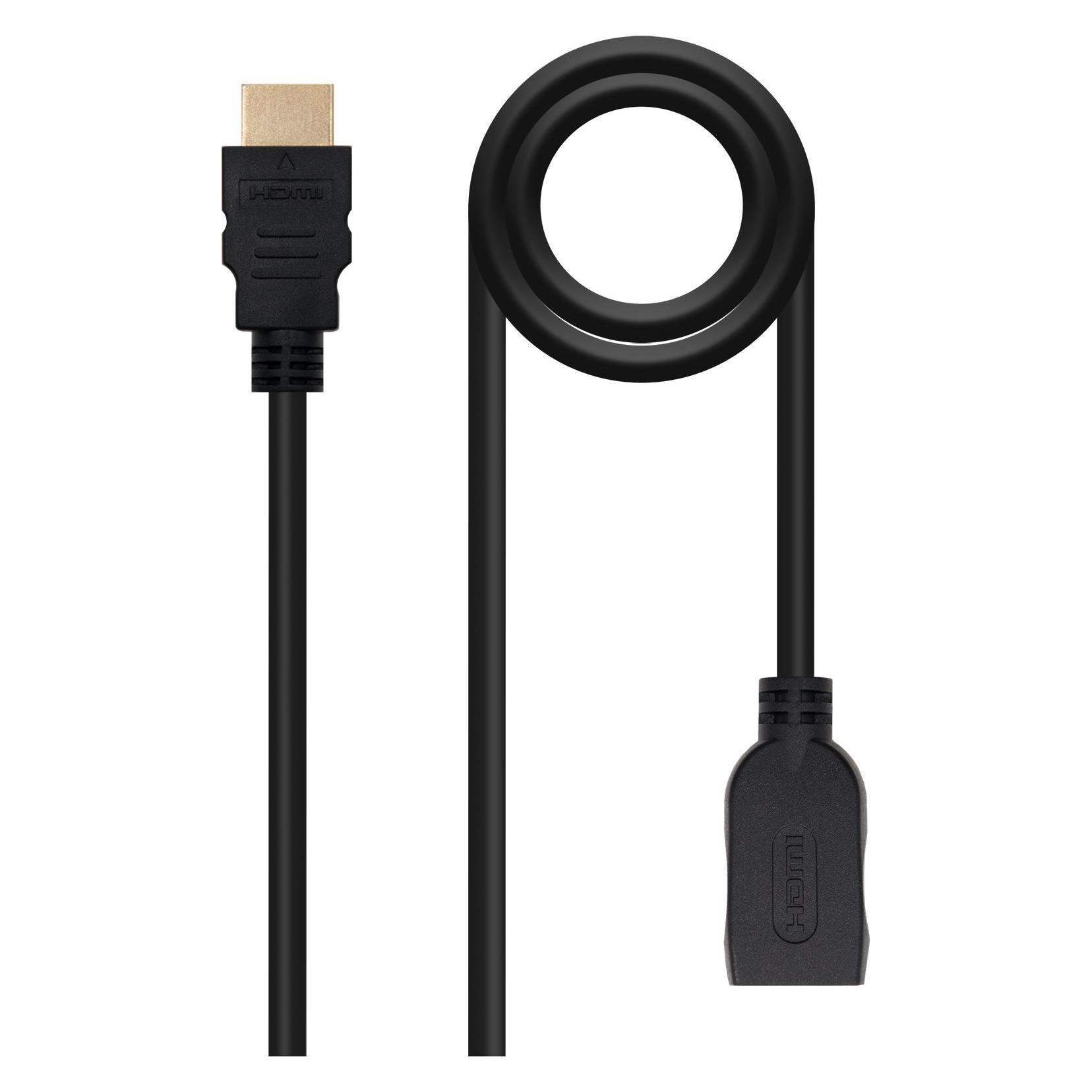 Nanocable 10.15.1012 HDMI-Kabel 2 m HDMI Typ A (Standard) Schwarz (2 m) (10.15.1012)