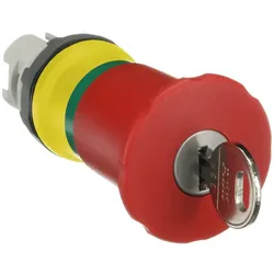 ABB MPEK4-12R Not-Aus-Taster schloss, rot 1SFA611525R1201