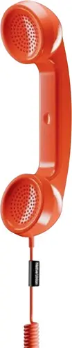 Native Union POP Phone On Ear Kopfhörer kabelgebunden Rot Handy