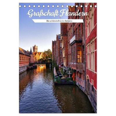 Grafschaft Flandern (Tischkalender 2026 DIN A5 hoch), CALVENDO Monatskalender