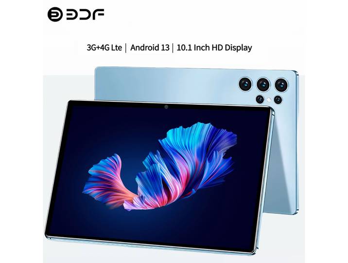 Nouvelles tablettes Google Android 10,1 pouces, Octa Core, version globale, double SIM, appels téléphoniques 3G 4G, Bluetooth, Wifi, 4 Go de RAM, 64 Go de ROM, 6000 mAh