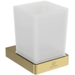 Ideal Standard Conca Mundglas T4504A2 matt, eckig, Brushed Gold