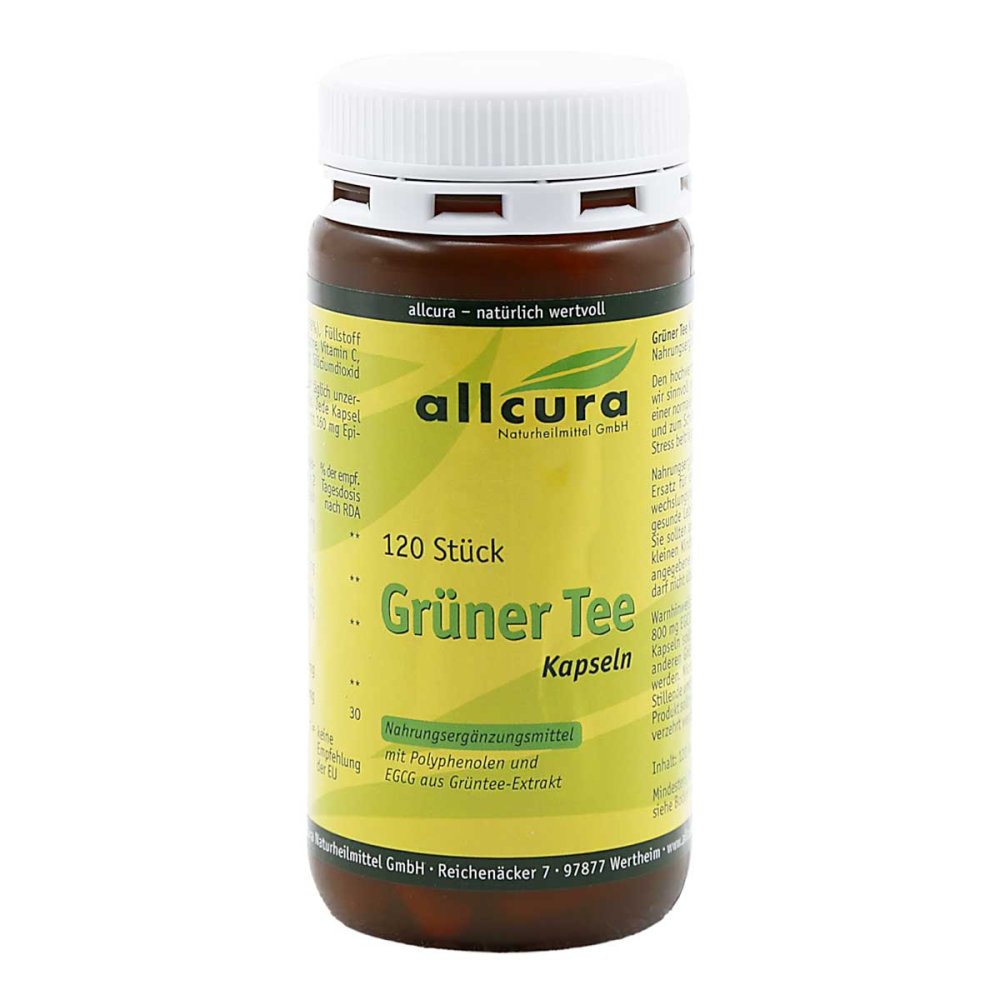 allcura Naturheilmittel GmbH Grüner Tee Kapseln 09513735