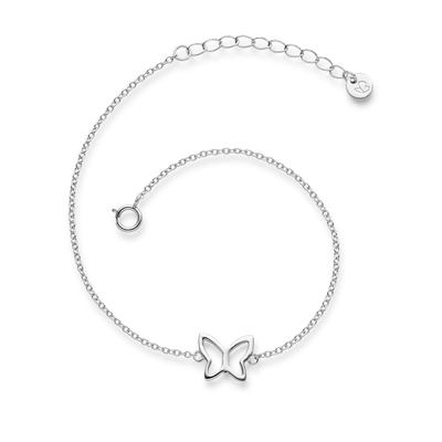 Gliederarmband GLANZSTÜCKE MÜNCHEN "X973", silber, Armbänder, Damen, Gliederarmband, aus Sterling Silber