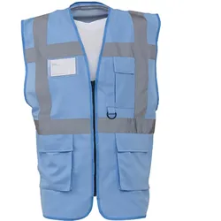 Warnweste / Kennzeichnungsweste "YK801" - XL - sky blue