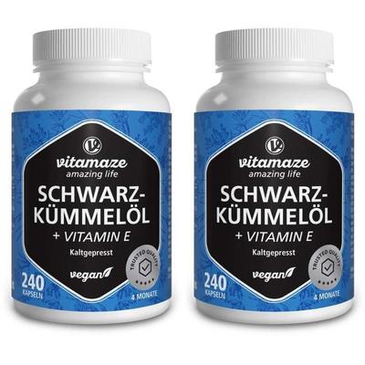 Schwarzkümmelöl Kapseln+Vitamin E 2x 2x240 St Kapseln