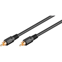 GOOBAY 50337 - Cinch Kabel, Cinch Stecker, 10 m
