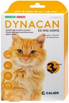 Calier Dynacan Gato Pipetas Antiparasitarias