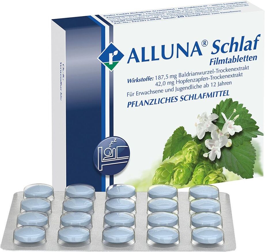 Alluna Schlaf Filmtabletten