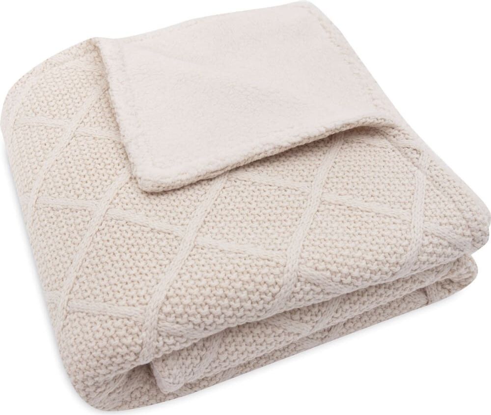 Jollein Couverture en polaire Beige 150x100x1cm