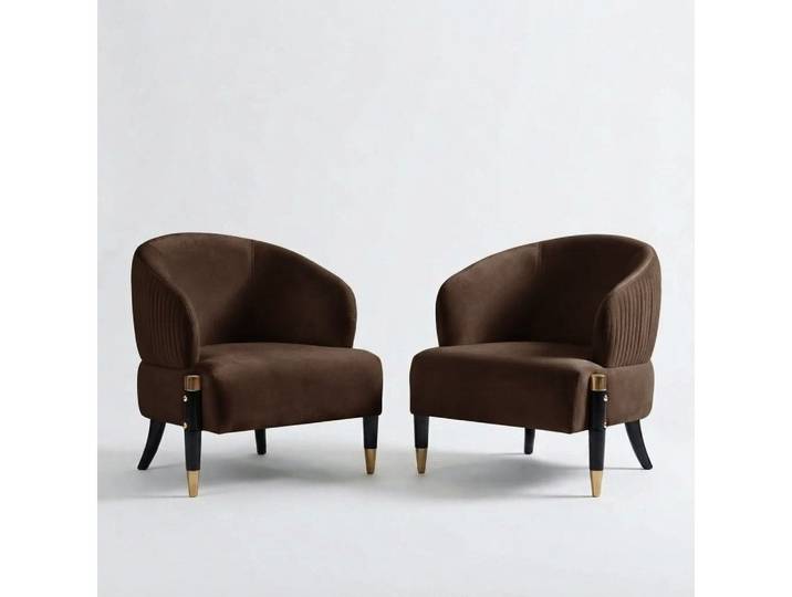 Xlmoebel Sessel Moderne graue Designer-Lounge für Wohnzimmer und Hotel (1-St., Moderne Designer-Lounge), Made in Europa