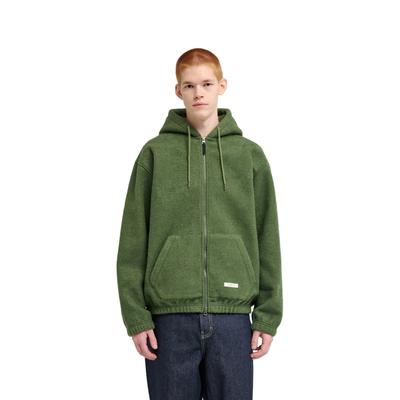 Fleecejacke ELEMENT "Sefton", Herren, Gr. M, grün (bronze grün), Obermaterial: 100% Polyester., Jacken Fleecejacke