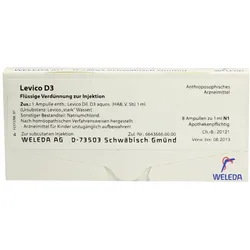 Levico D 3 Ampullen 8X1 ml