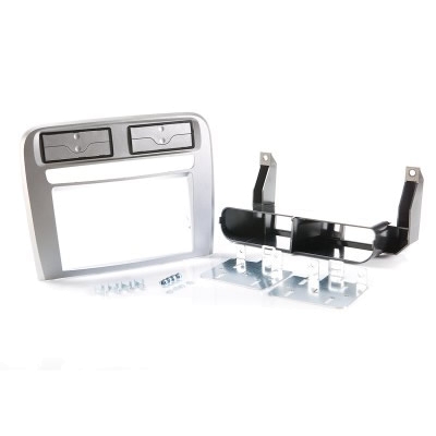 CHP Radioblende FIAT Grande Punto ab 2005-09 2DIN grau Installer Kit