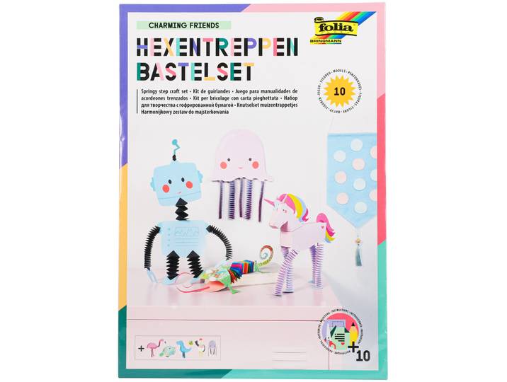 Folia Bastelblock Hexentreppe 24x34cm