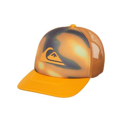 Baseball Cap QUIKSILVER "Emu Coop", Jungen, gelb (grape leaf holmes), Kunstfaser, Caps