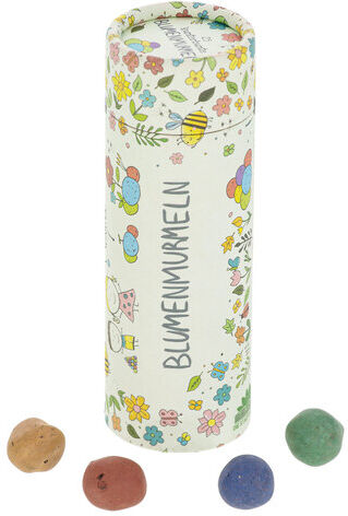 Blumenmurmeln, 25 Stück