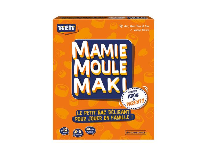 MAMIE MOULE MAKI version Ados vs Adultes