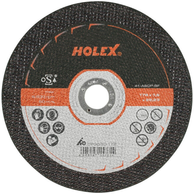 HOLEX Disque de tronçonnage EXTRA MINCE 178 mm (563550 178)