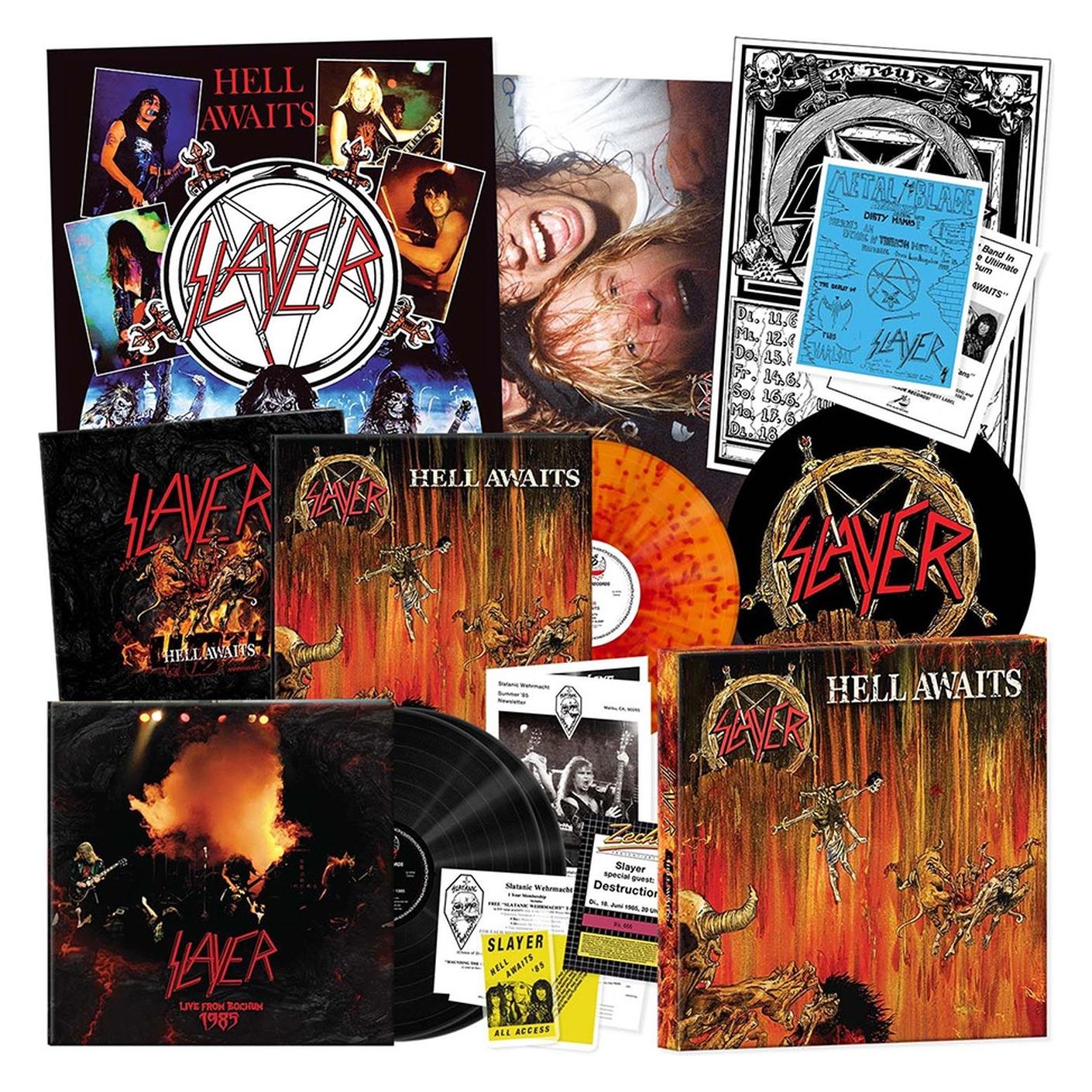 Slayer HELL AWAITS (W/BOOK) (COLV) (GATE) (ORG) (POST) (Slayer) (70288306)