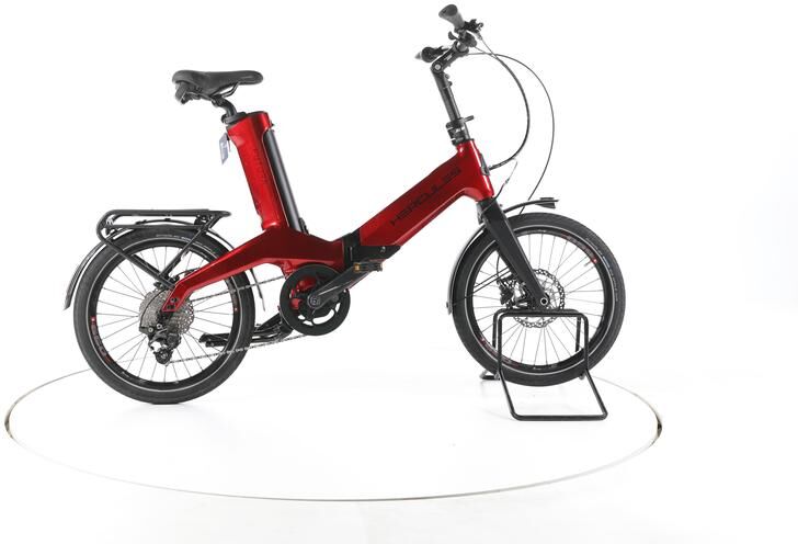 Hercules Futura Fold I-10 Bicicleta Eléctrica Plegable Cuadro de acceso bajo Carbón - 303552